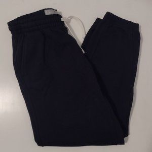 Everlane Organic Cotton Track Jogger Sweatpant Black XS NWT FLAW
